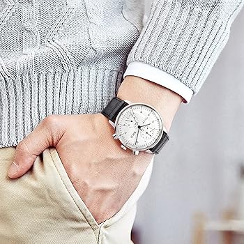 Amazon | FEICE メンズ 腕時計 バウハウス 自動巻き ステンレス