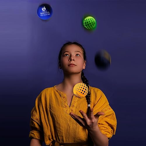 Miniatura 2 de Bolas multifunción 3 en 1 de 2.362in, bola de malabarismo lavable para principiantes, juego de 3 bolas de agua que rebotan en el agua, bola de