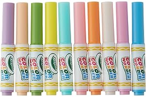 Crayola Color Wonder Mini Markers: The Magic of Mess-Free Coloring, Now in Pastel Hues