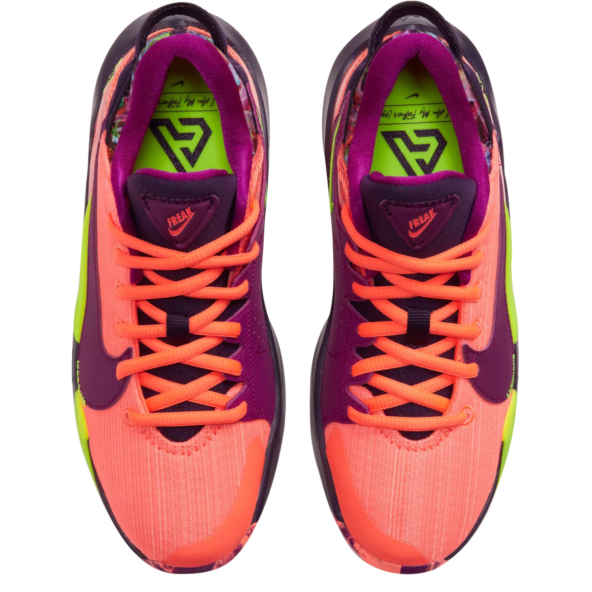 Nike Big Kid's Zoom Freak 2 SE Bright Mango/Red Plum-Vo | B2B