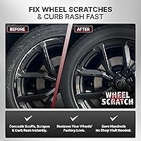 Vista 2 de Kit de retoque de llantas rápido y fácil, colores universales (negro (brillo))