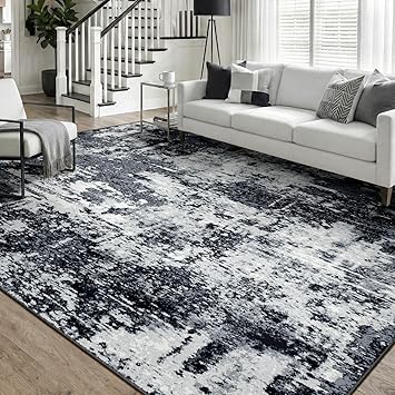 38% off: Washable Area Rugs 6'x9' Non-Slip Modern Abstract Soft for Living Room Entryway Bedroom Nursery, Print …