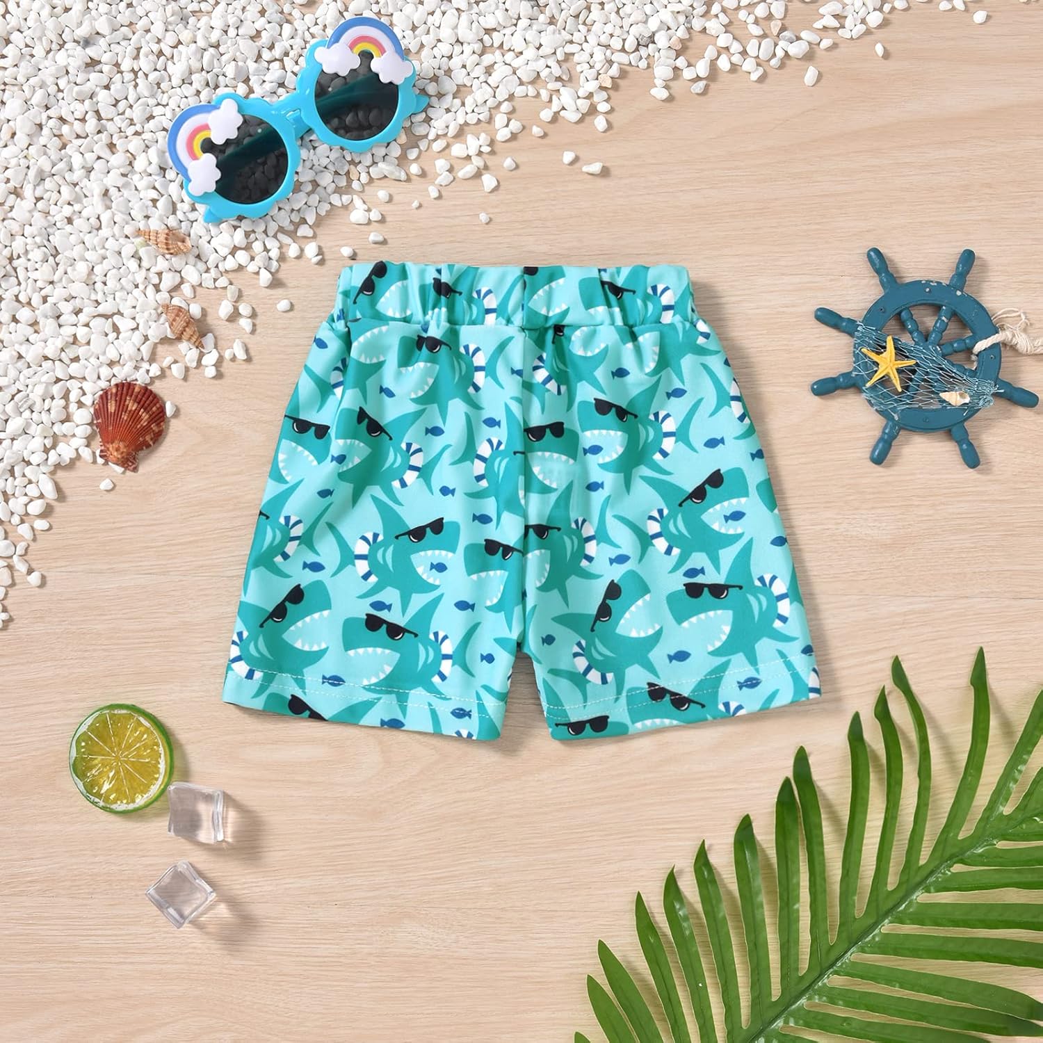 Miniatura 8 de Aalizzwell Traje de baño para bebé, traje de baño para niños pequeños, traje de baño para playa