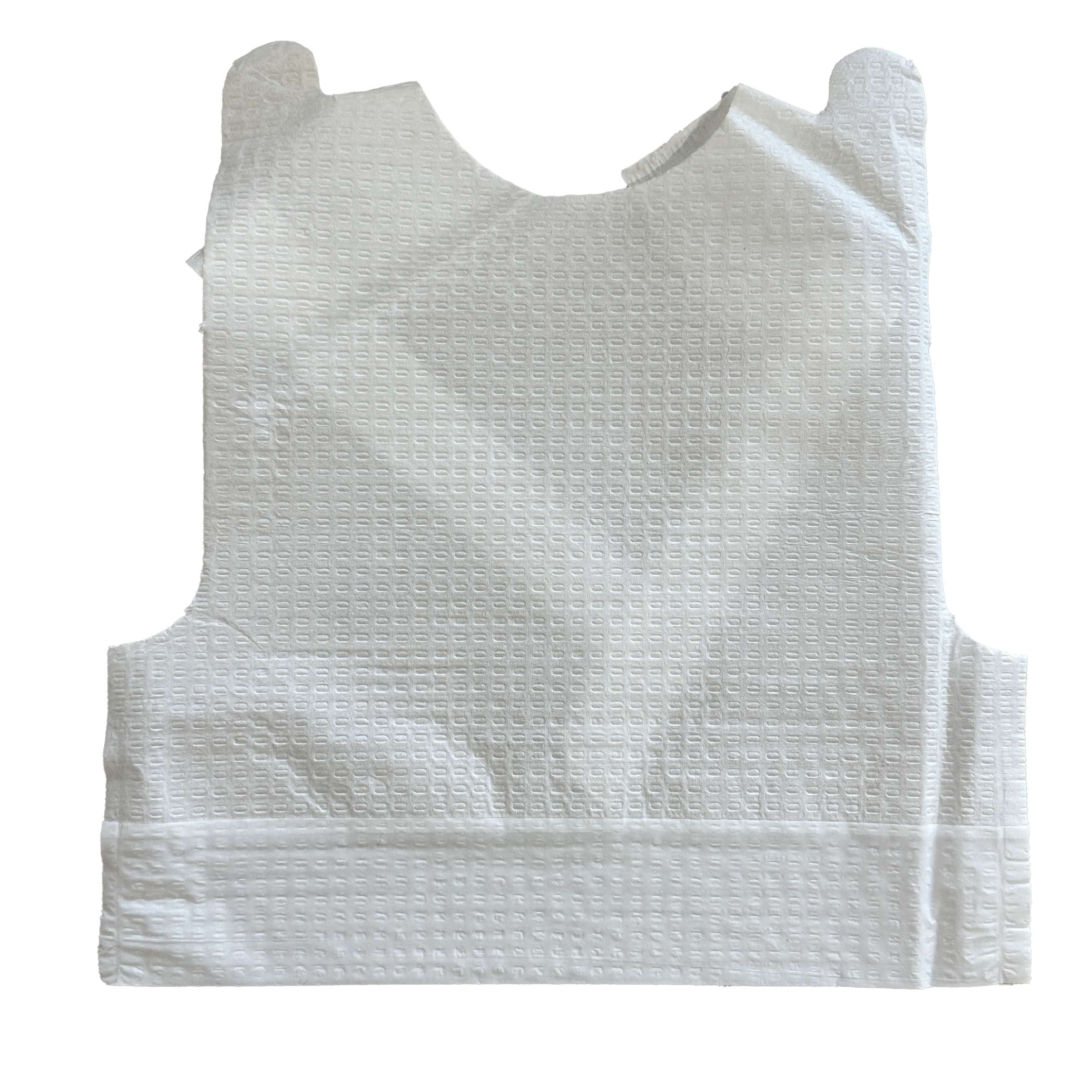 monoutile 100 pz bavaglini usa e getta bambini 27x34 cm, bavette pappa svezzamento con tasca raccogli briciole, Bavaglini neonato impermeabili