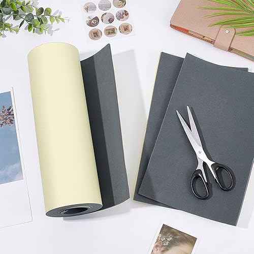 Miniatura 6 de BENECREAT Rollo de espuma EVA autoadhesiva de 4mm de grosor, 78.7x11.8 pulgadas para protección de muebles, relleno de huecos, disfraces y otros