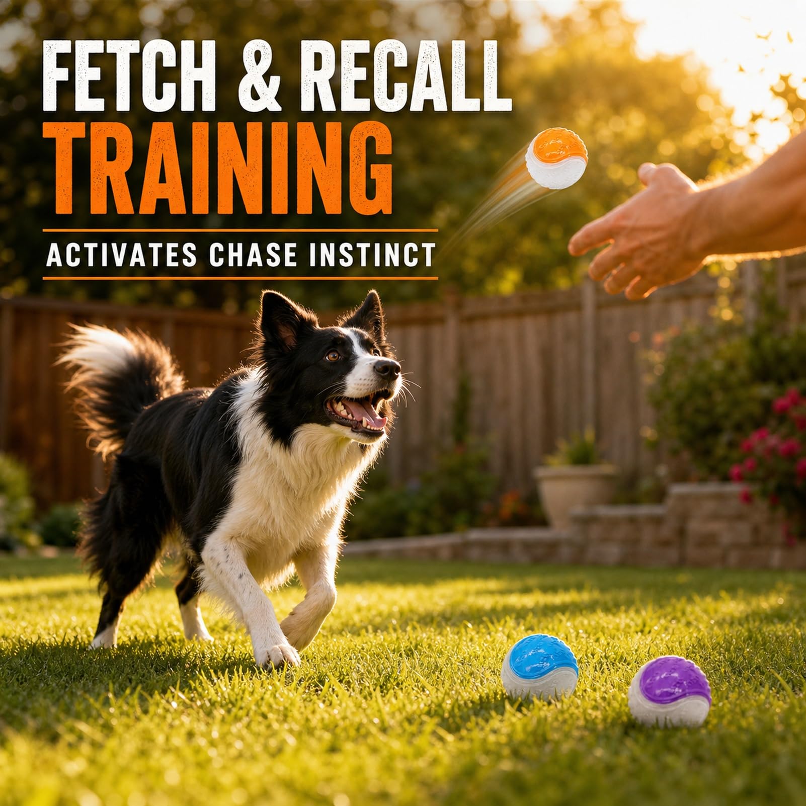 12 Stück Leuchtende Hundebälle, Unzerstörbares Hundespielzeug Zum Training, Apportieren & Anti-Stress, Gummiball Für Große/Kleine Hunde