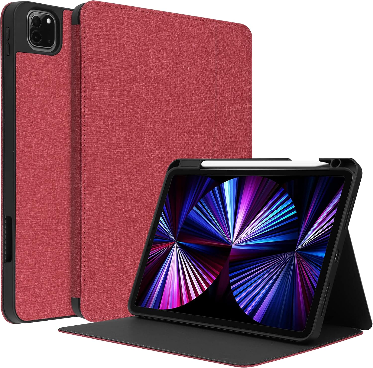 HUEZOE iPad Pro 11 Inch Case, 2021/2020/2018 Model