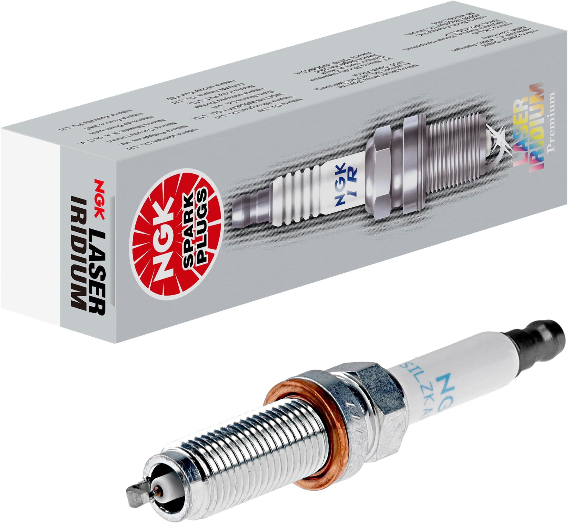 – NGK Spark Plug SILZKAR7E8S Laser Iridium 93476