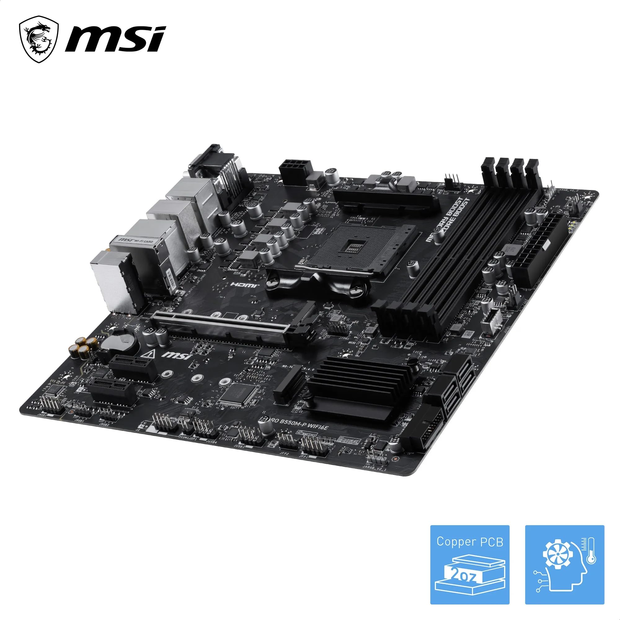 MSI PRO B550M-P WIFI6E