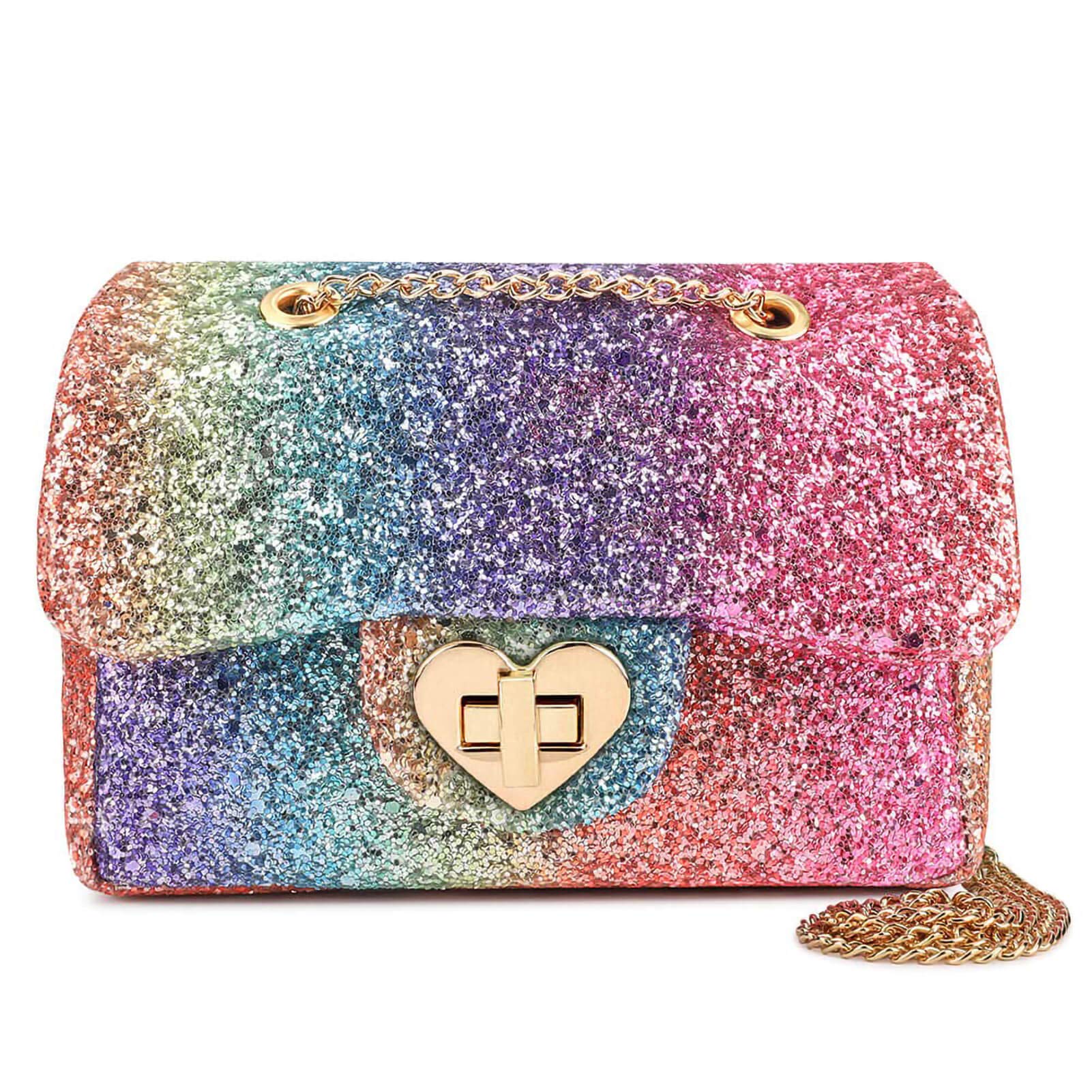 glitter purse