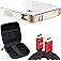 KODAK Luma 150 Ultra Mini Pocket Pico Projector - Built in Rechargeable Battery & Speaker, 1080P Support Portable Wireless LED DLP Video Travel Projector with Carrying Travel Case & 6FT HDMI Cable