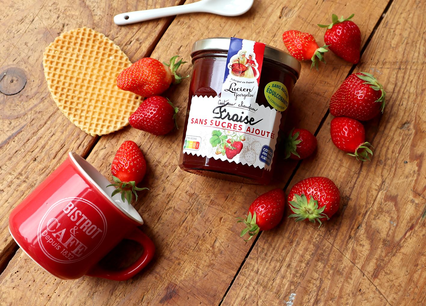Lucien Georgelin Préparation de fruits Sans Sucres Ajoutés 6 pots | 320g