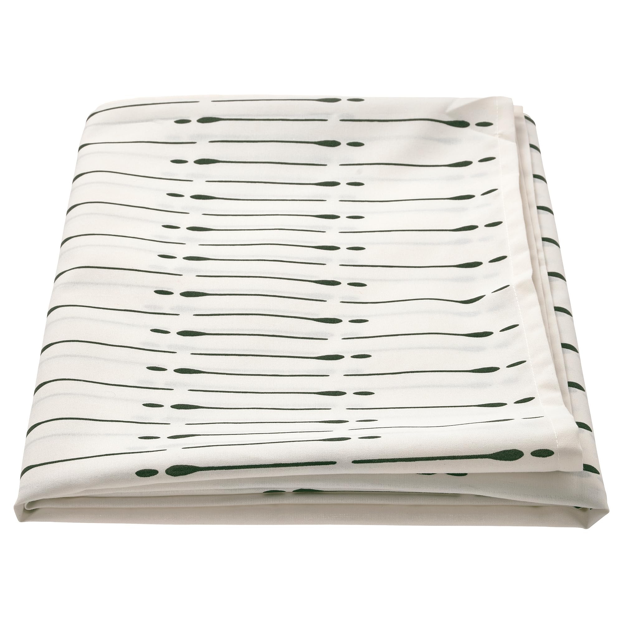 Nappe TUVIRIS vert foncé et blanc ProTuning 145x240 cm pour table rectangle