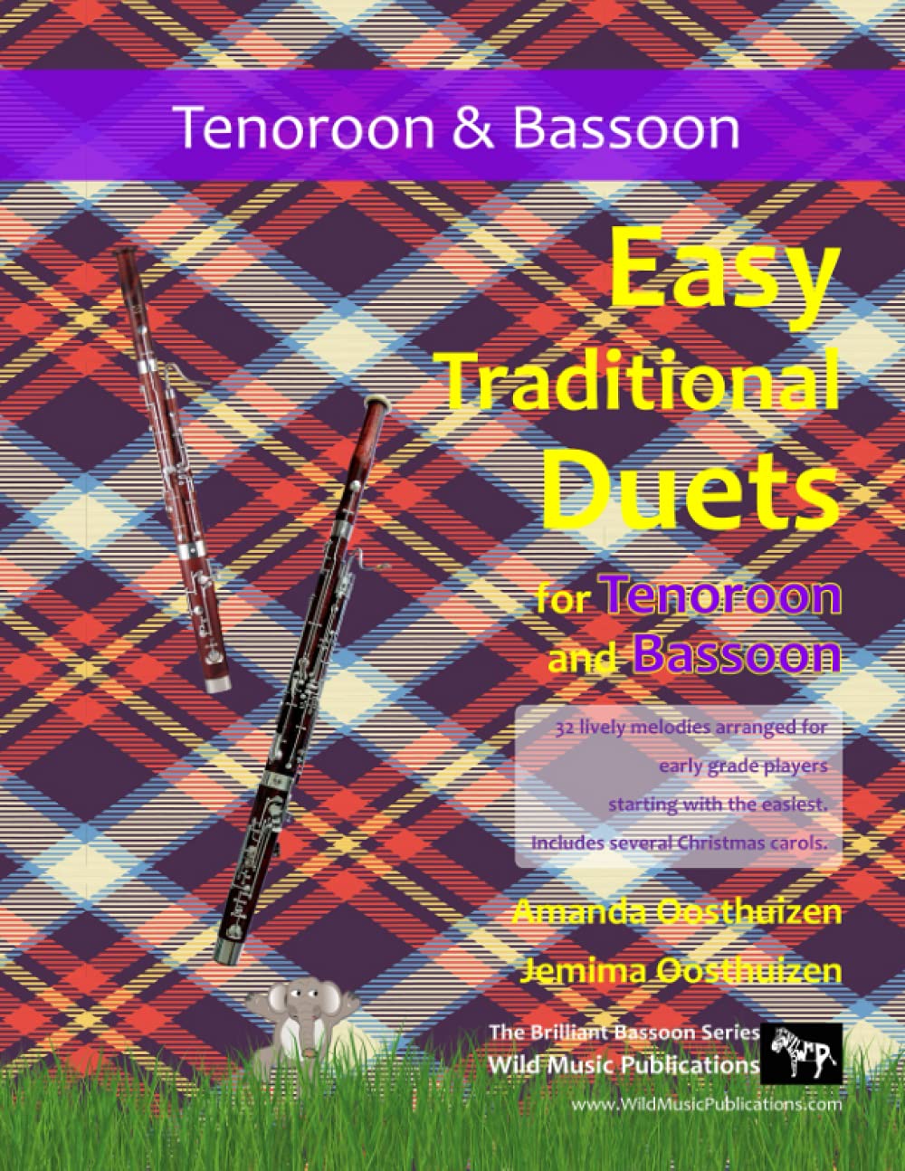 Easy Traditional Duets for Tenoroon and Bassoon: 32 traditional melodies arranged for two adventurous early grade players.