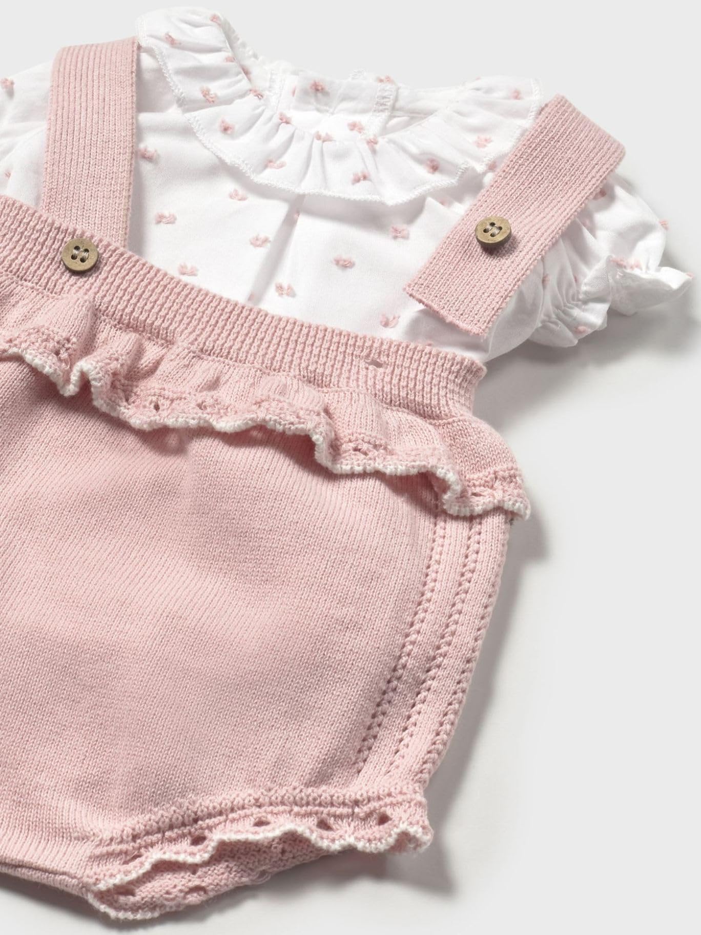 Mayoral Conj. Peto Tricot para bebé niña 1-2 Meses (60cm)