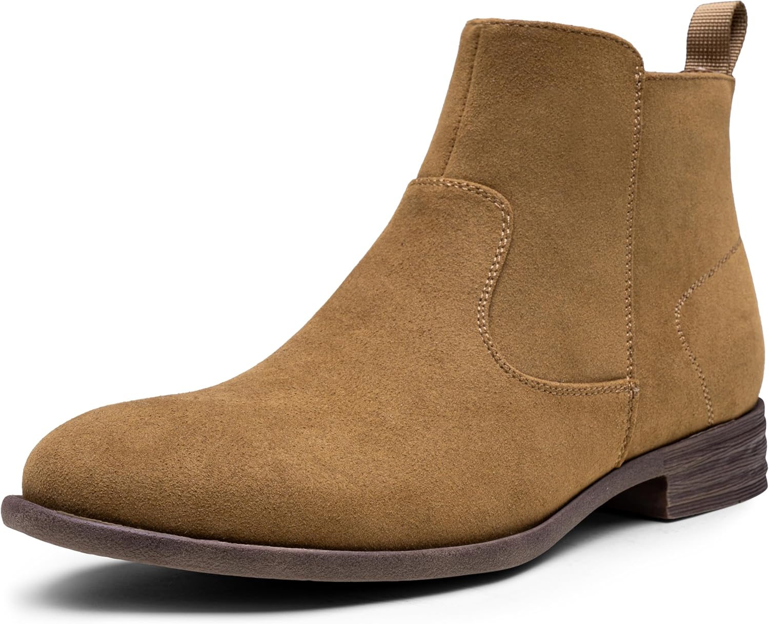 Suede Men's Casual Boots With Side Zipper Jousen Men's Chukka