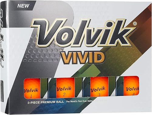 Miniatura 3 de Volvik Pelotas de golf de colores con acabado mate vívido (una docena)