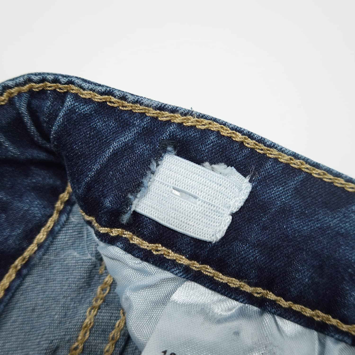 KIDSCOOL SPACE Big Girls Jeans,Elastic Band Inside Maple Leaf Decor Ripped Stretchy Soft Denim Pants