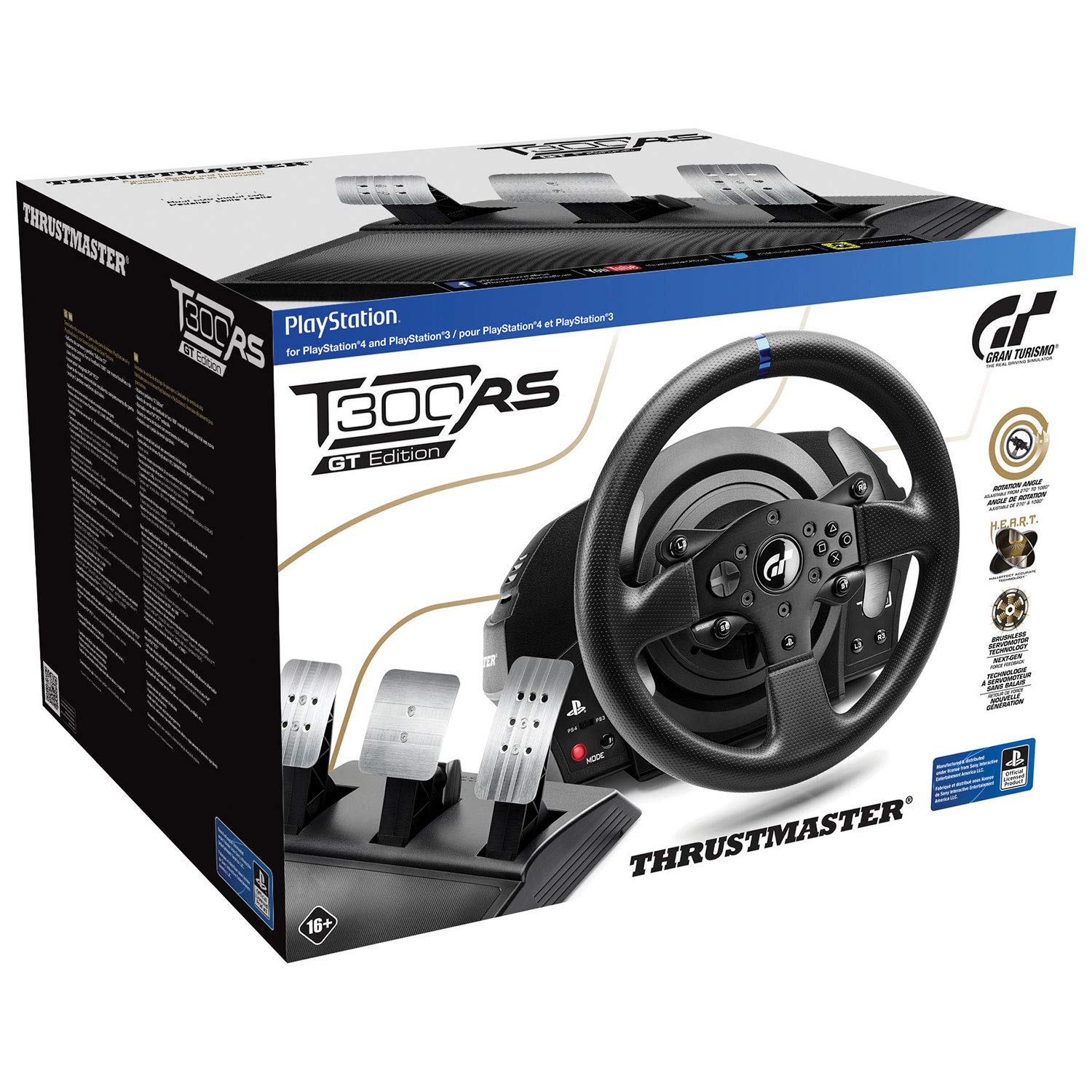 Buy Sony PS4 Pro 1TB Console (Black)+Thrustmaster T300 RS GT 