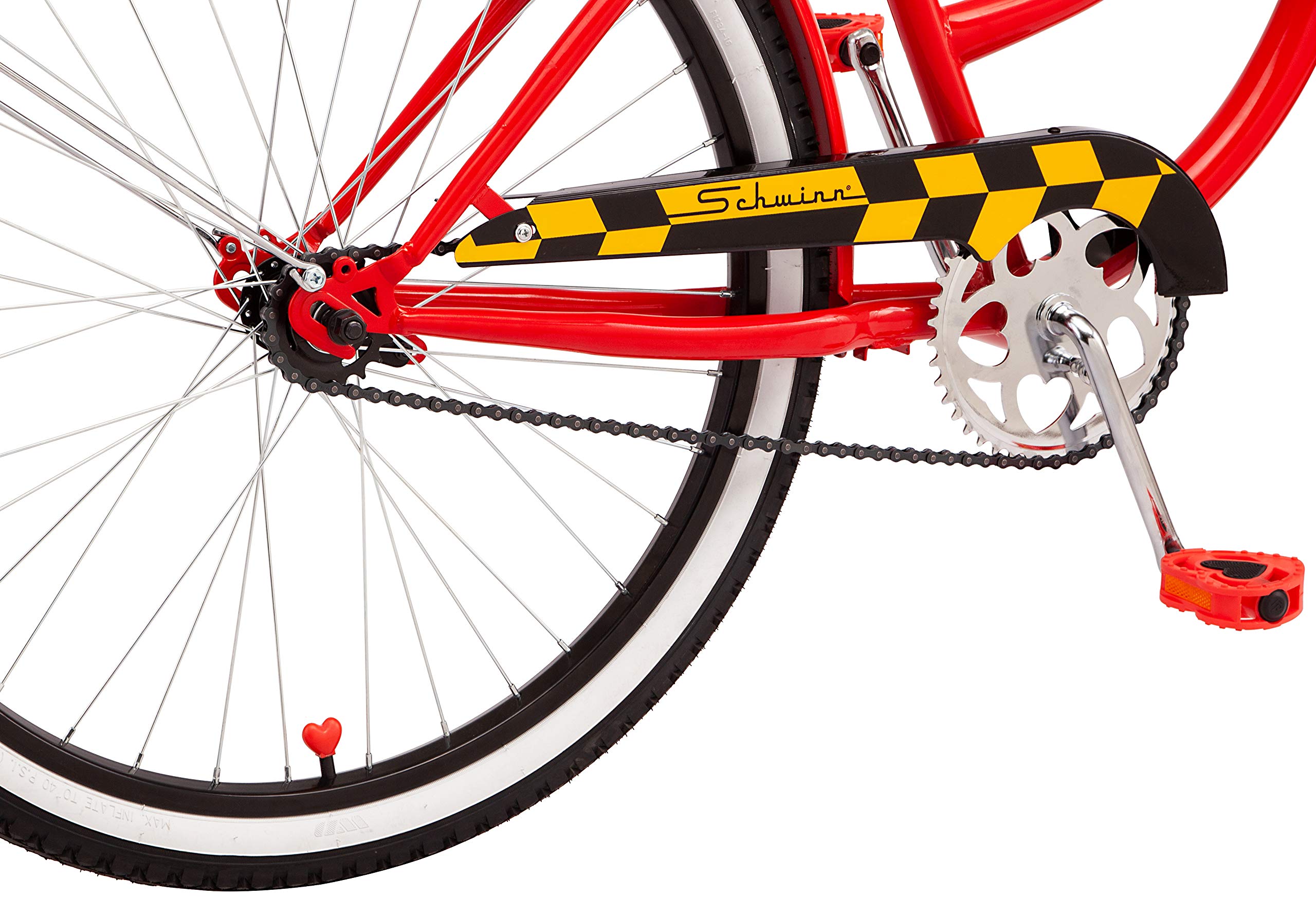 Schwinn Disney Queen Adult Classic Cruiser Bike, 26Inch Wheels, Low Step Through Steel Frame