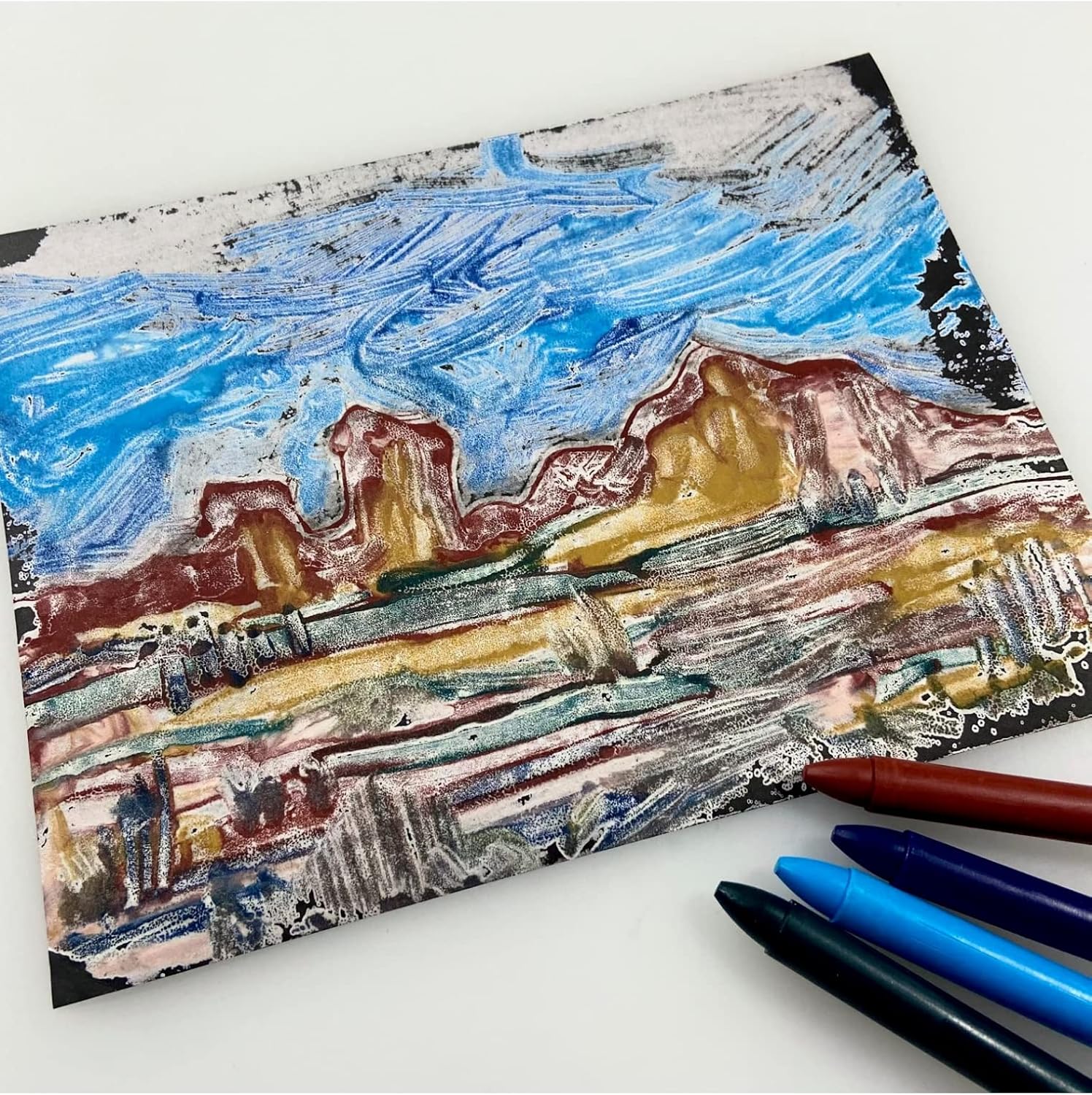 Yasutomo Niji Artist Crayon 18 Colors