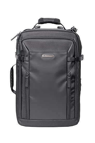 Vanguard Camera Backpack | VEO Select 49 BF I 1-2 Pro DSLRs with lens upto 70-200mm, 3-4 lenses, flash and accessories I Upto 17 inch(44cm) laptop I Tablet I Rain Cover Included