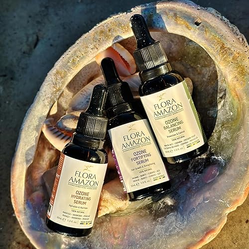 Miniatura 4 de Flora Tienda Suero equilibrante  Aceites botánicos brasileños naturales  Desintoxica, equilibra la grasa, alivia la picazón, estimula el crecimiento