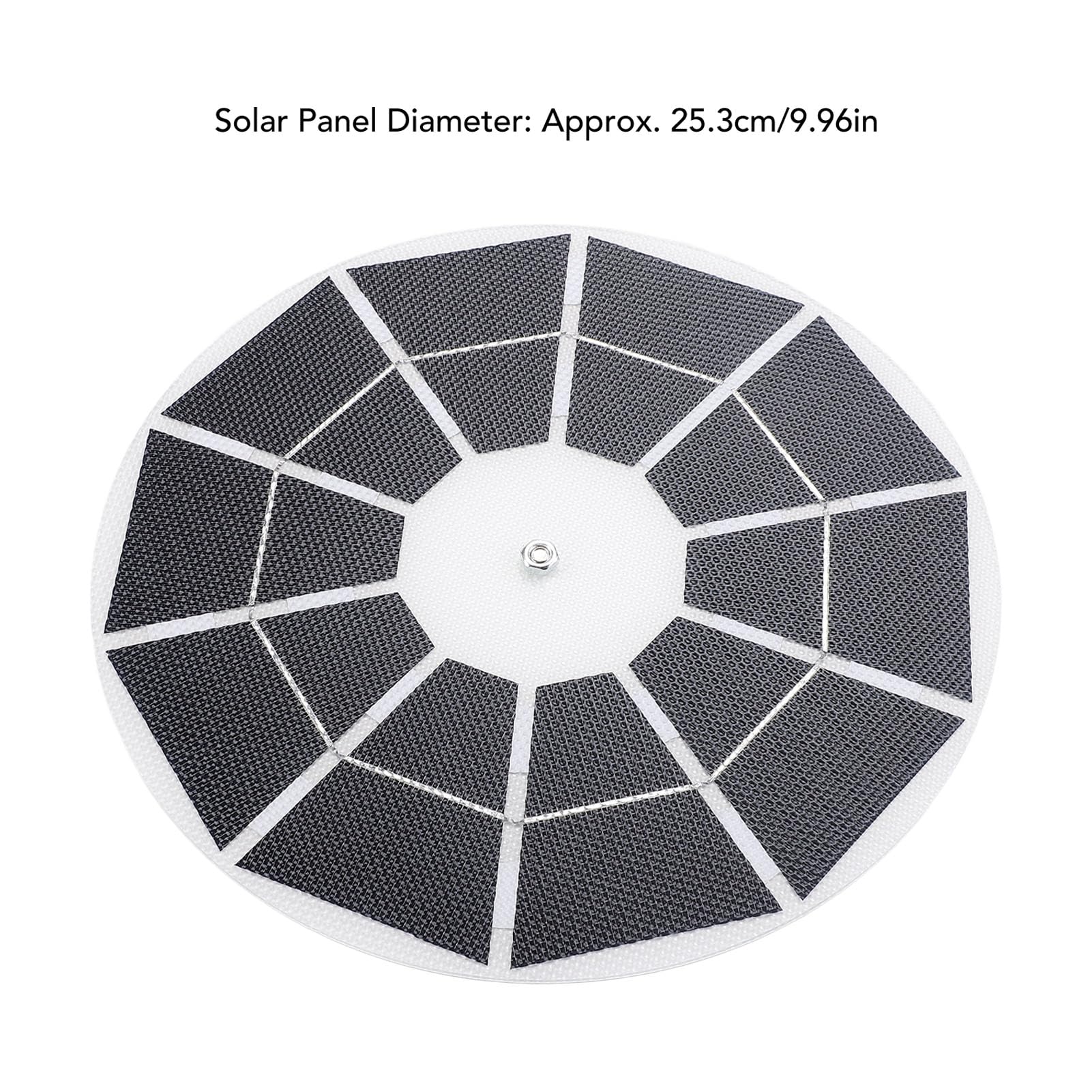 Aqur2020 20W Solar Panel Baseball Cap, Fast Charging Portable Hat with Dual USB for Outdoor Activities