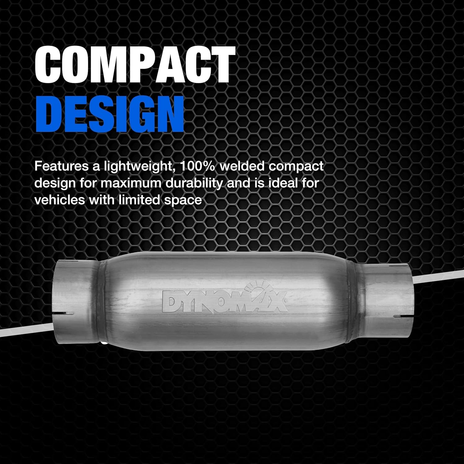 Dynomax Race Bullet 24215 Exhaust Resonator