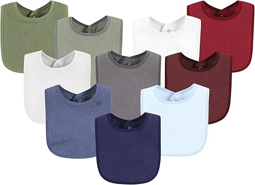 Miniatura 9 de Hudson Baby Babero unisex BabyDrooler con forro impermeable Azul Rojo,Azul,Azul (Blue Lime),Azul Naranja,Gris Naranja,Rosado,Rosa Azul,Rosa