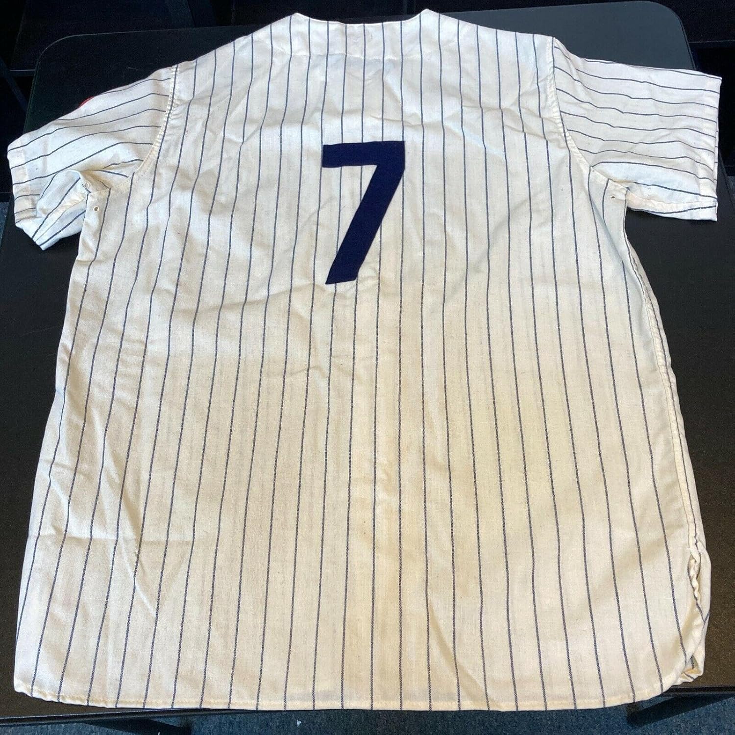 Mickey Mantle Signed 1952 New York Yankees Mitchell & Ness Jersey With JSA COA - Autographed MLB Jerseys