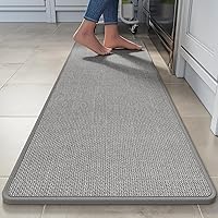 Vista 63 de Alfombras y tapetes de cocina antideslizantes, lavables, alfombras corredoras absorbentes para cocina, parte delantera del fregadero, tapetes