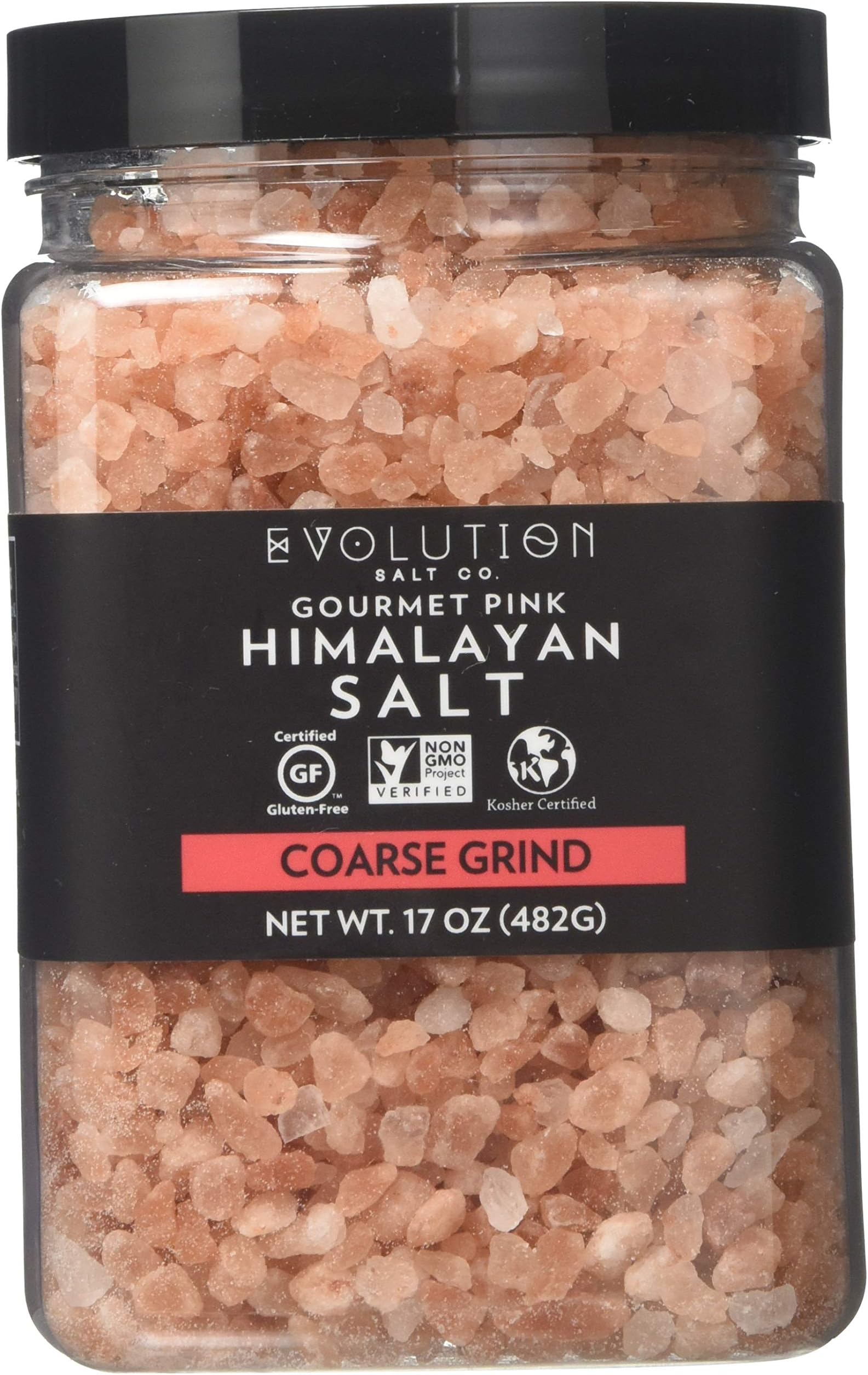 Evolution SaltCompany - Himalayan Gourmet Coarse Pink 17 Oz.