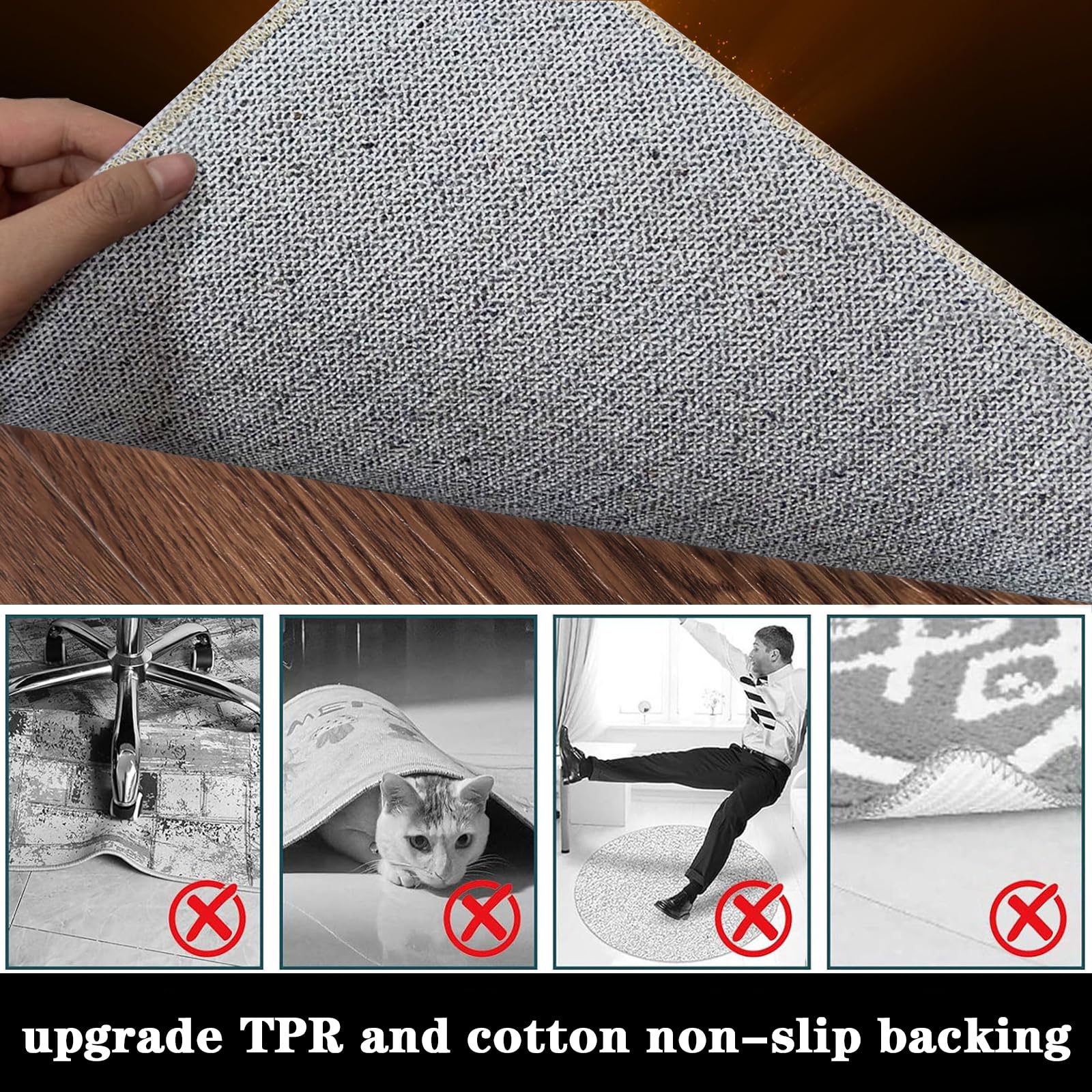 Computer Gaming Chair Mat, Color12, 90 x 140 cm - Image 6