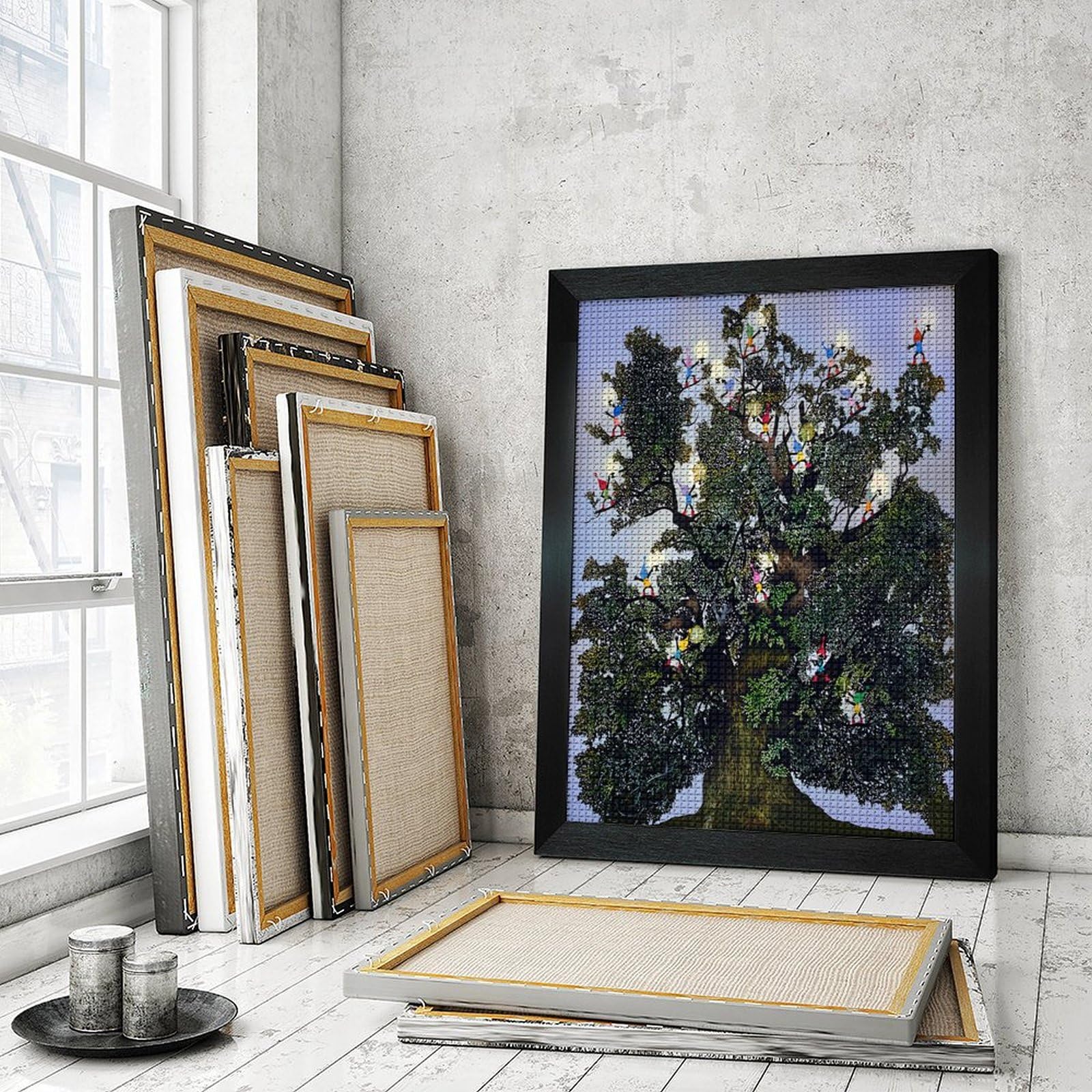 Amazon.co.jp: 藤城清治 大クス癒しの祈り ダイヤモンド画 5D