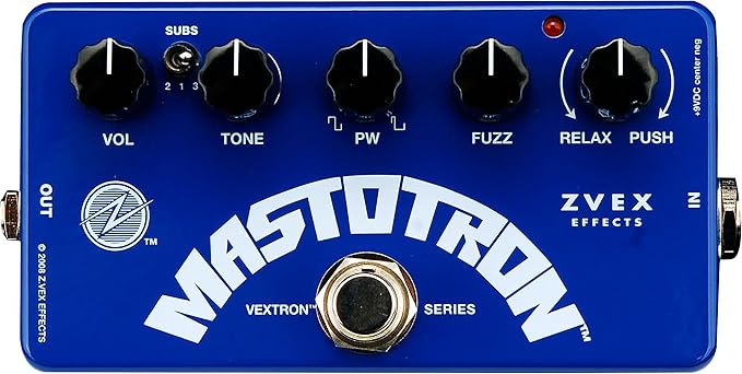 Zvex Mastotron Vextron Series Silicon Fuzz Guitar Pedal Amazon Ca Musical Instruments Stage Studio Zvex Mastotron Vextron Series Silicon Fuzz Guitar Pedal Amazon Ca Musical Instruments Stage Studio