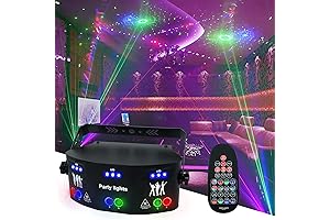 Best-in-Class 15-Eye RGB DJ Disco Party Lights Package