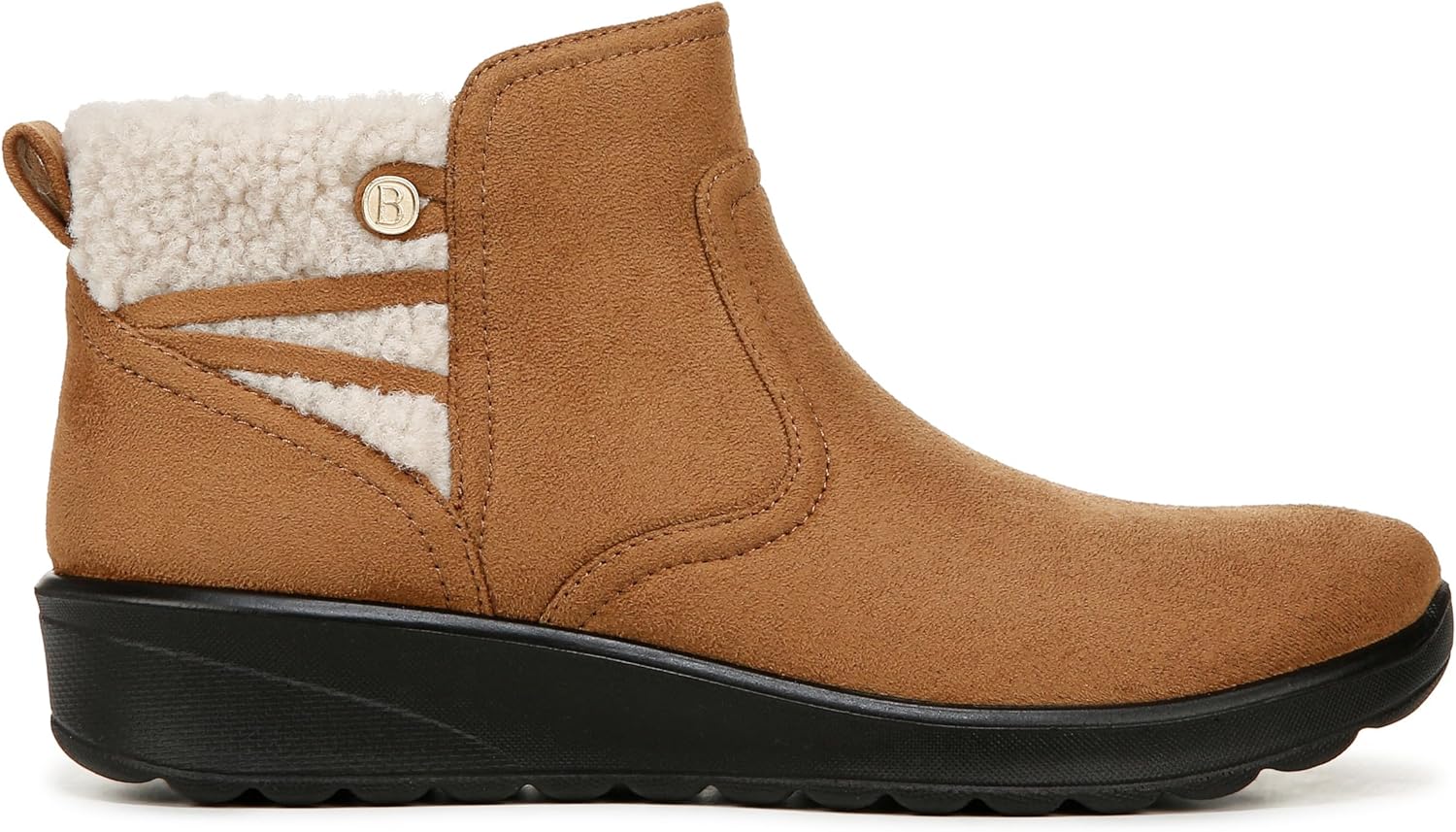 BZees Womens Grand Cozy Ankle Boot Ankle Boot Whiskey Tan 11 M - Image 6