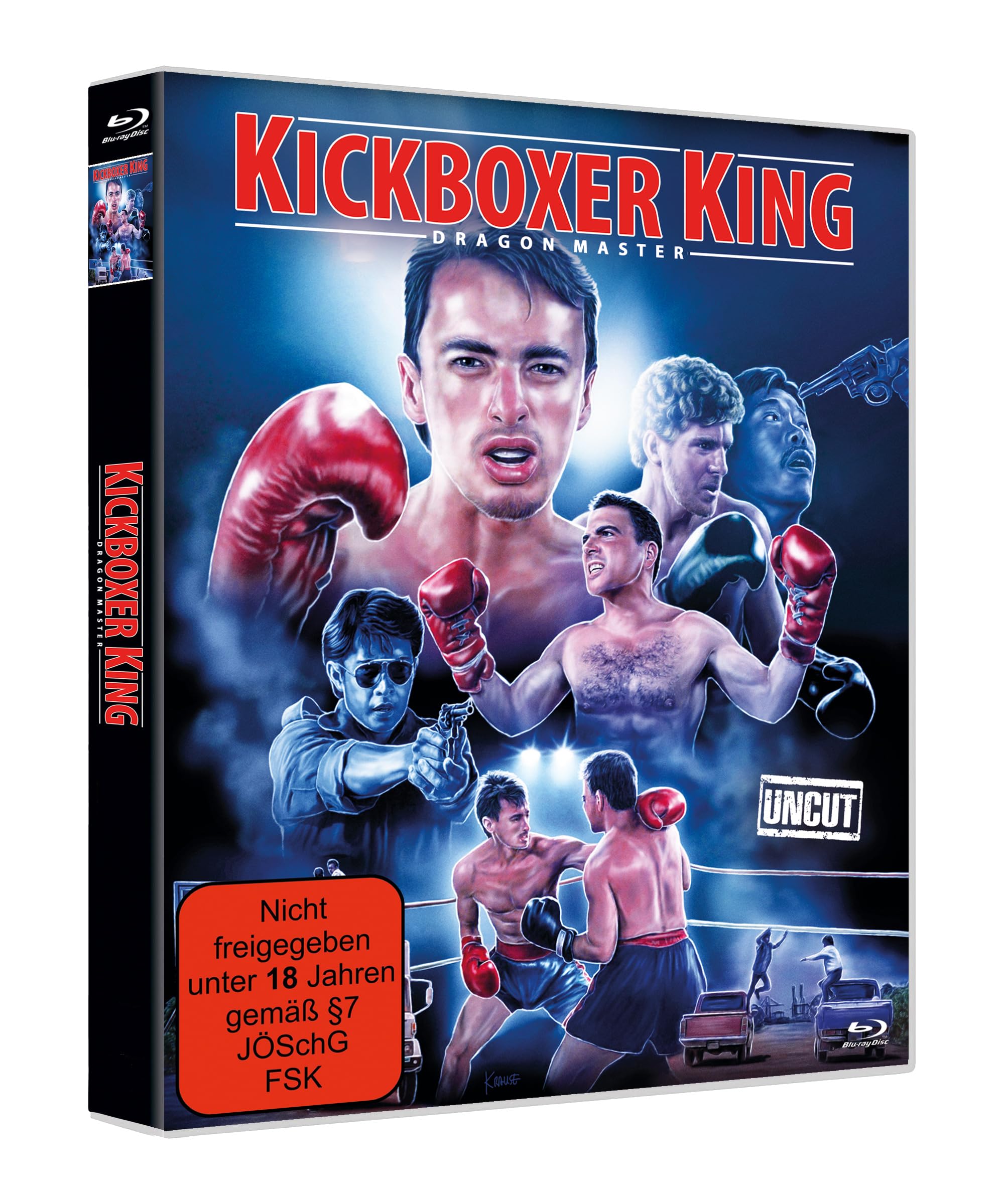Kickboxer King Scanavo Edition Blu-ray para tardes de cine en casa y maratones de acción