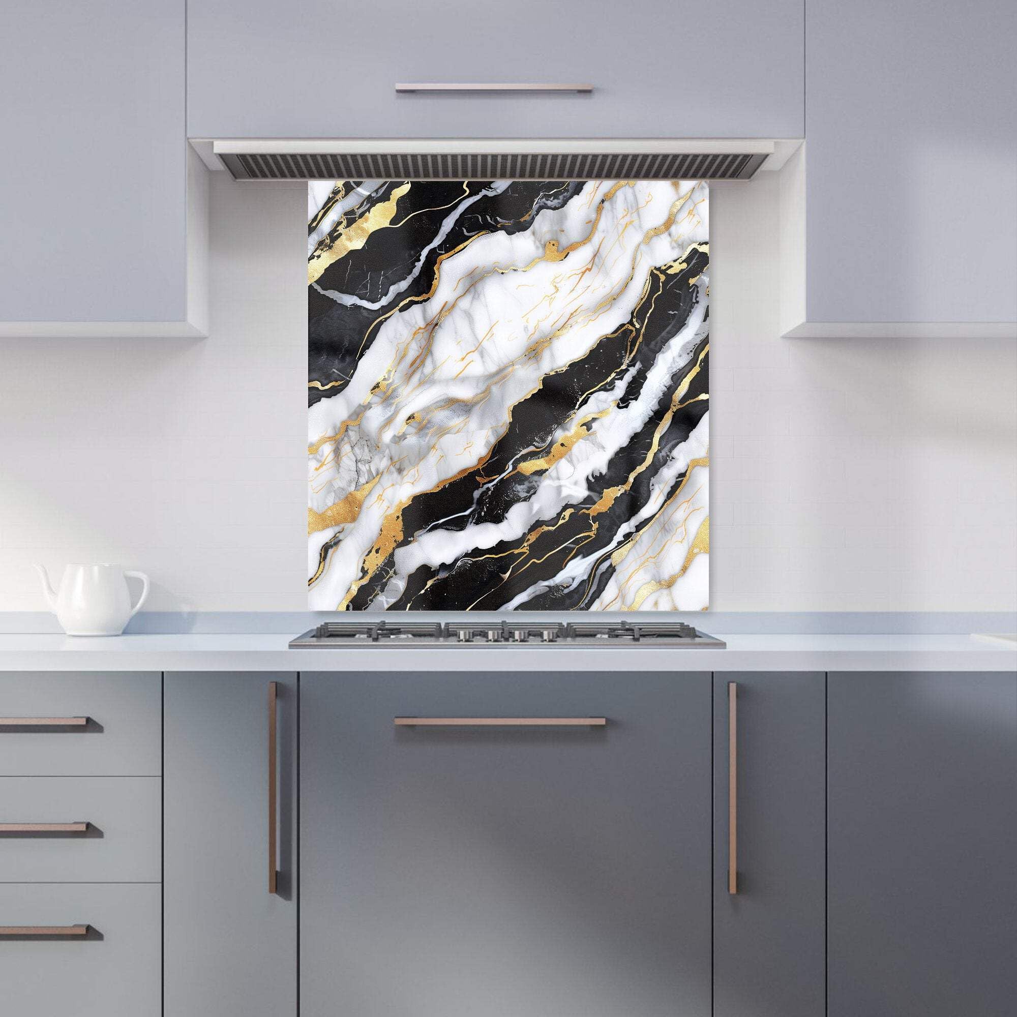 Warren Reed Designer Cool Crocodile Kitchen Splashback from B&Q