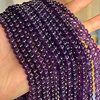 Vista 245 de MJDCB Natural Multicolor Volcanic Lava Stone Round Loose Stone Beads DIY for Jewelry Bracelet Making 15" (6mm, White)