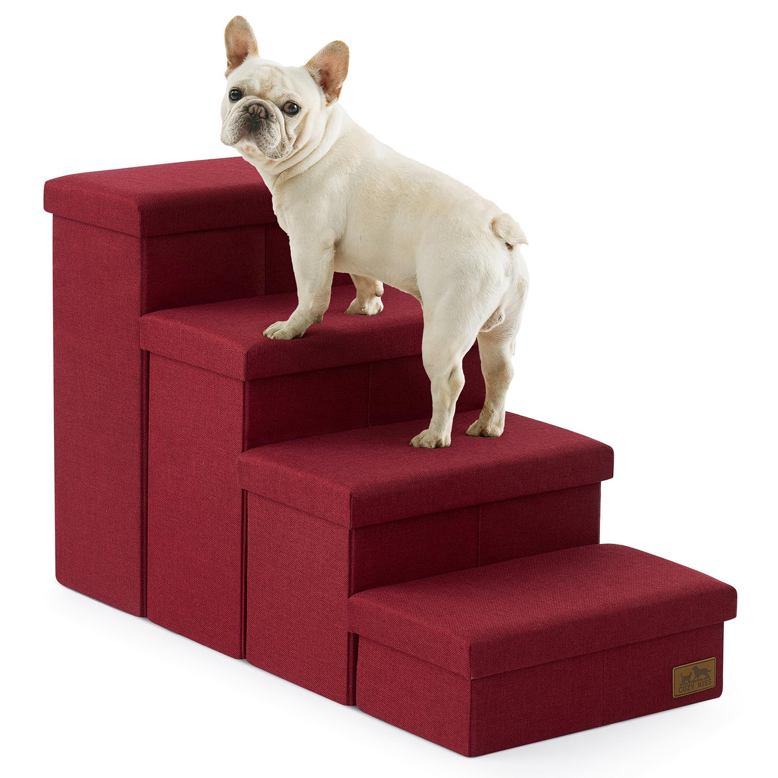 COZY KISS Dog Stairs, 22" H, 4-Step