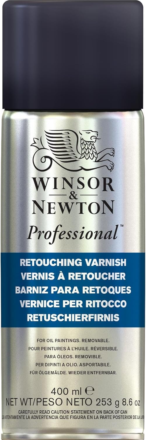 Winsor & Newton Professional Artists' Aerosols, Retouching Varnish, 400ml
