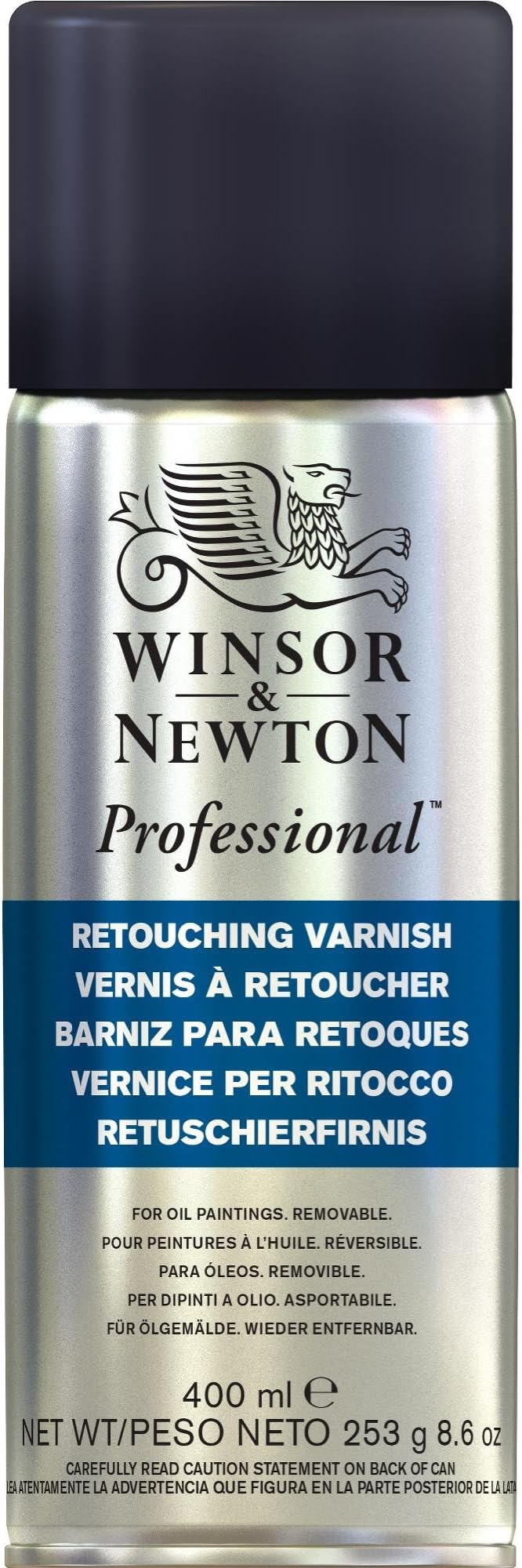Winsor & Newton 3041983 Artists' Aerosol Picture Varnish, 14 oz., Gloss