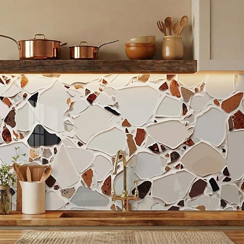 Bold Grup Tempered Glass Kitchen Backsplash, Stove Back Cover, Range