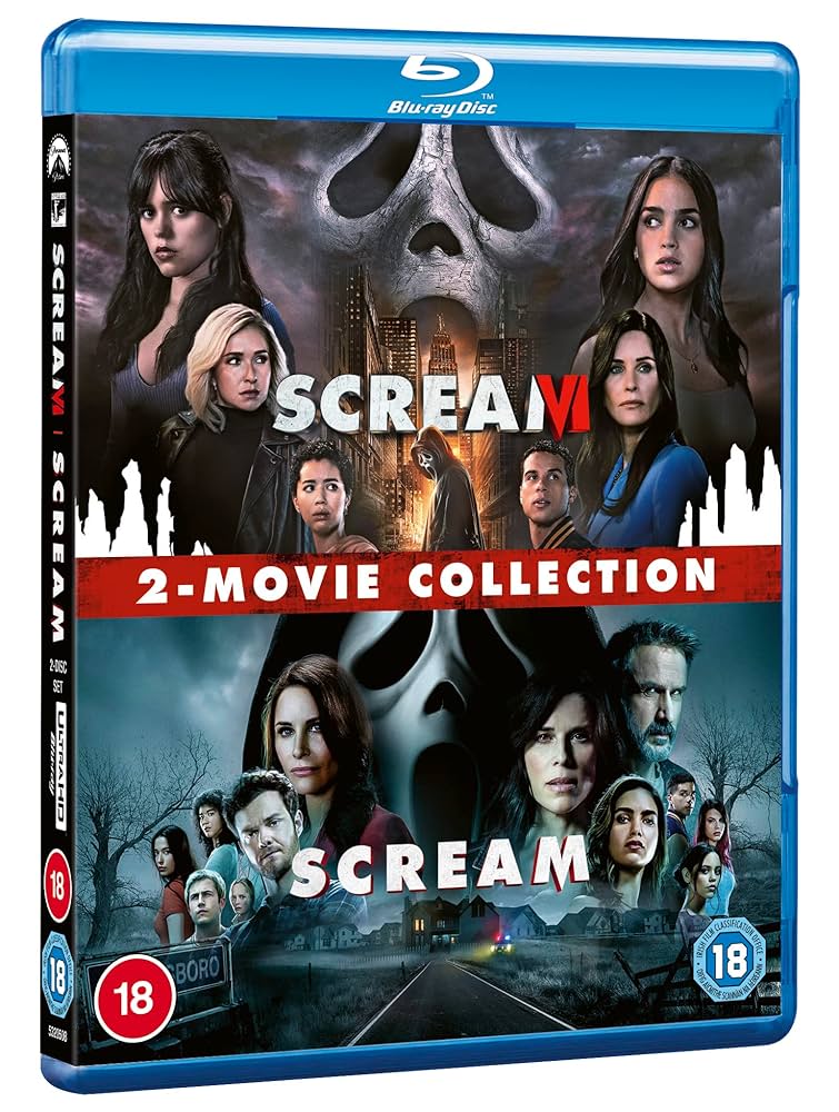 Scream (2022) + Scream VI [Blu-ray] [Region A & B & C