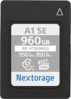 Nextorage 日本メーカー CFexpress Type A 960GB VPG200 最大読出し速度950MB/s 最大書込み速度950MB/s ソニーαシリーズ動作確認済み NX-A1SE960G ネクストレージ メモリーカード