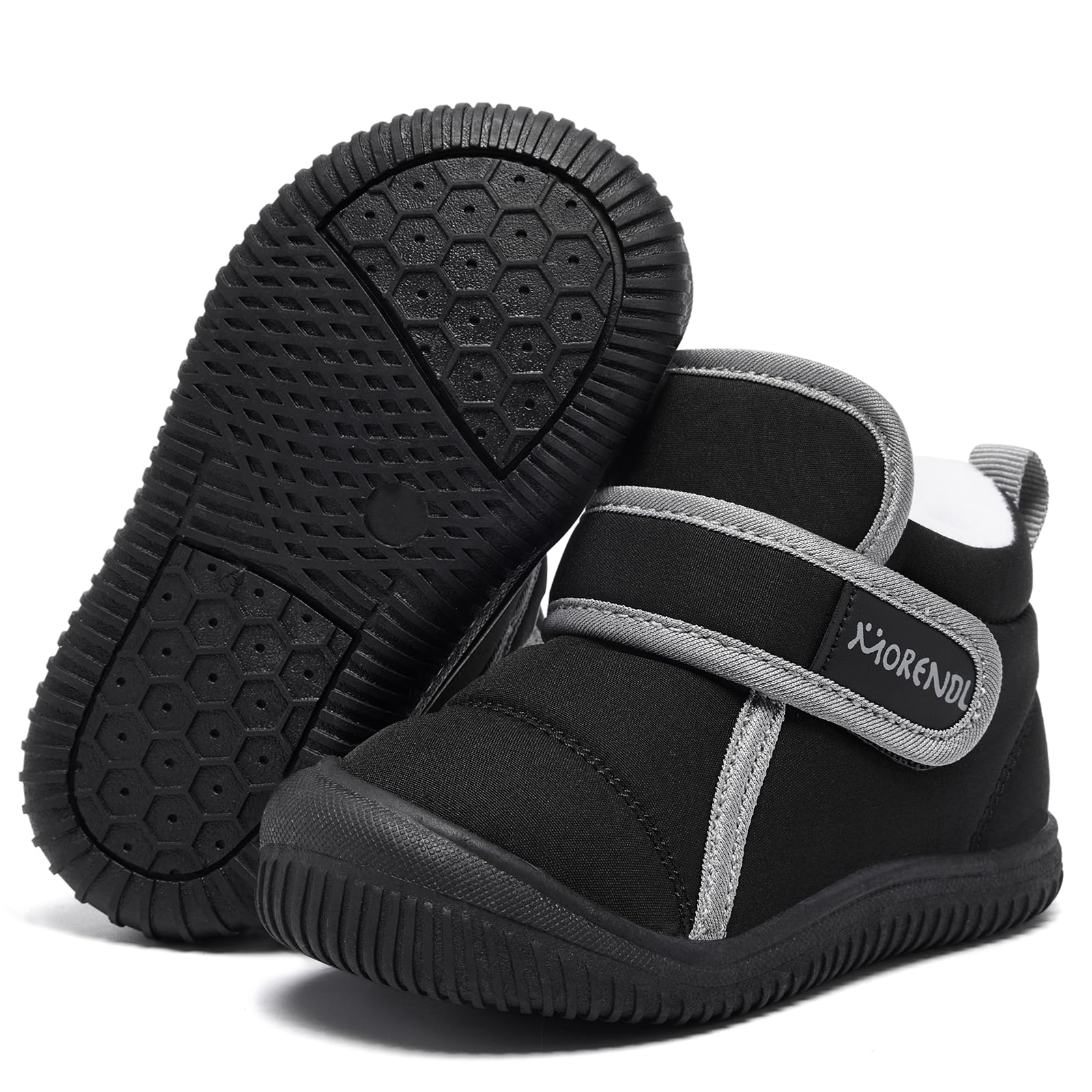 MORENDL Toddler Snow Boots Infant Winter Shoes