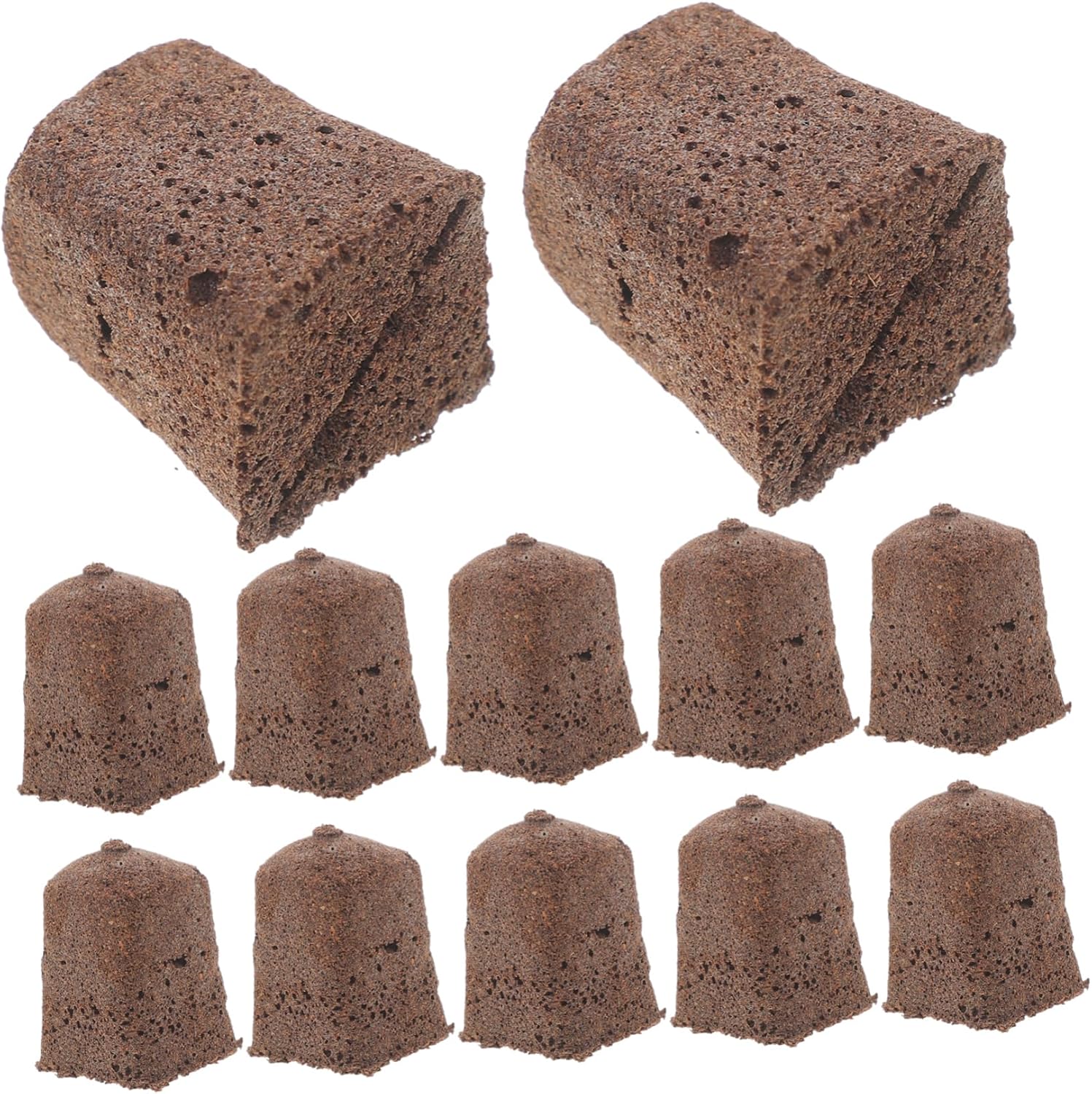 ORFOFE 40pcs Seedling Blocks Starter Cubes for Sprouts Growing Kit Hydroponic Microgreens