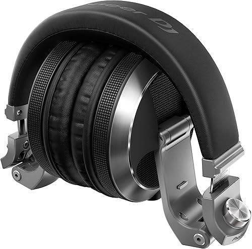 Miniatura 5 de Pioneer DJ HDJ-X7-S - Auriculares circumaurales de DJ cerrados con controladores de 1.969in, con rango de frecuencia de 5 Hz-30 kHz, cable